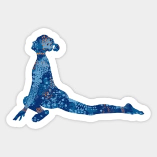 Eka Pada Rajakapotasana Sticker